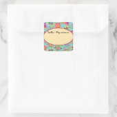 Blocs de surface Turquoise Nom Balise ou Étiquette (Sac)