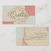 blocs d'édredon piquant le carte de visite de (Devant / Derrière)