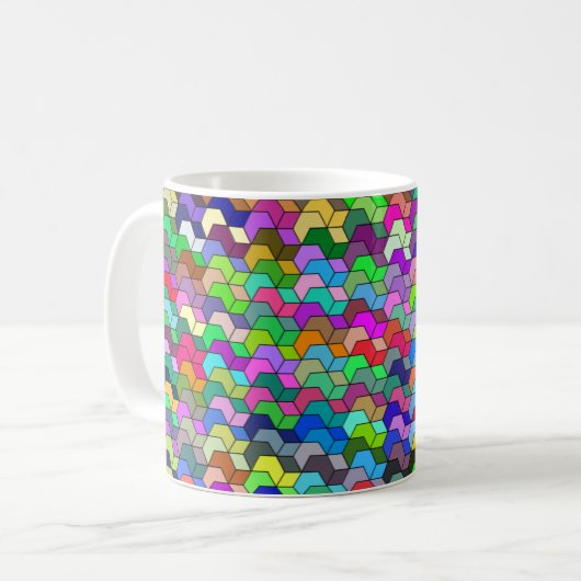 Blocs empilés Mug 11 oz (Devant gauche)