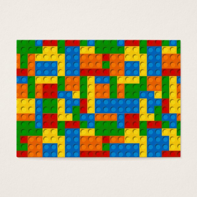 blocs en plastique coloré (Devant)