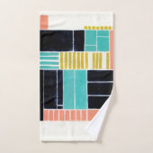 Blocs géométriques (Serviette à main)