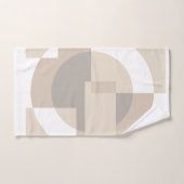 Blocs Géométriques Doux – Ensemble de Serviettes A (Serviette à main)