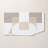 Blocs géométriques doux – Simples et élégants (Serviette à main)