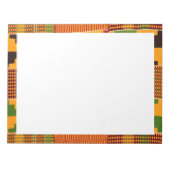 Blocs-notes à motifs africains (Devant)