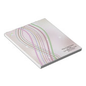 Blocs-notes dentaires à rayures ruban (Incliné)