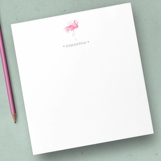 Blocs-notes Flamant Rose Fantaisistes