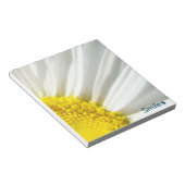 Blocs-notes Fleurs de Pâquerette Blanche Daisies F (Incliné)
