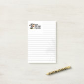 Blocs-notes lignés 3M Post-it® « Just One More » (Sur un bureau)