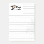 Blocs-notes lignés 3M Post-it® « Just One More » (Devant)