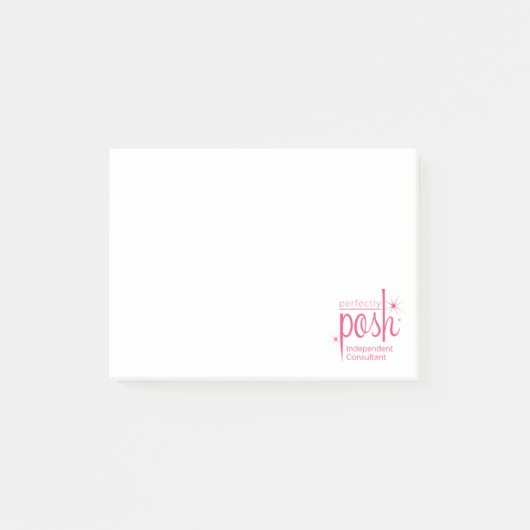 Blocs-notes parfaitement snob de post-it (4" x3") (Devant)