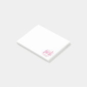 Blocs-notes parfaitement snob de post-it (4" x3") (Incliné)
