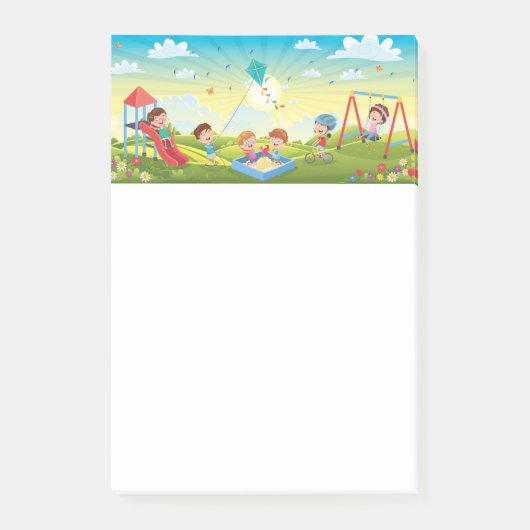 Blocs-notes Post-it® pour enfants (Devant)