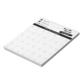 Blocs-notes pour petite entreprise de garde d'anim (Tourné)