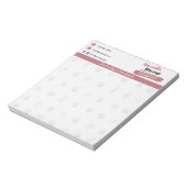 Blocs-notes pour petite entreprise de garde d'anim (Tourné)