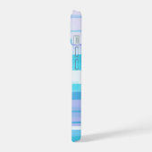 Blocs pastel Abstraits de bleu et de violet (Côté gauche)