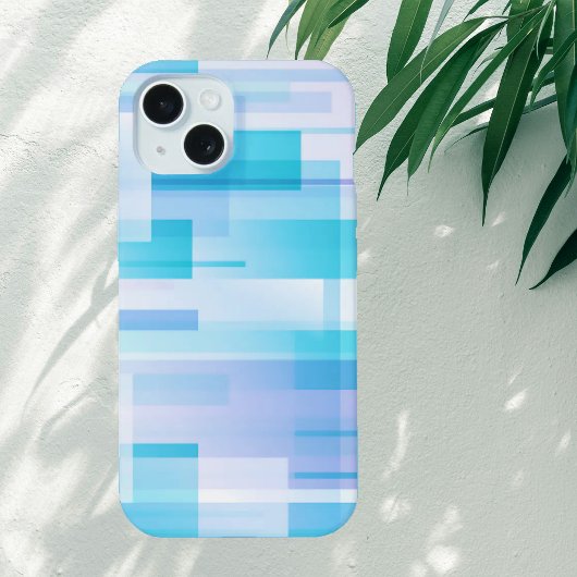 Blocs pastel abstraits de bleu et de violet
