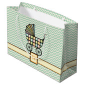 Blocs pour bébé Sac cadeau pour poussette (Dos Angle)