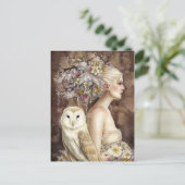 Blodeuwd in Bloom Briefkaart (Staand voorkant)