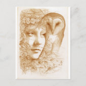 Blodeuwedd Briefkaart (Voorkant)