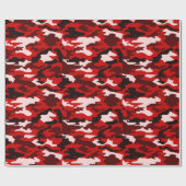 Bloed Black Camo Cadeaupapier (Vlak)