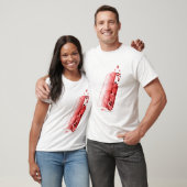 Bloed dat door een slagader stroomt t-shirt (Unisex)