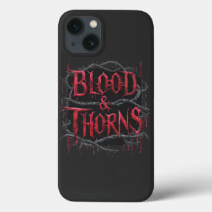 Bloed & Doorns Gotisch Design – Donker en Scherp iPhone 13 Hoesje