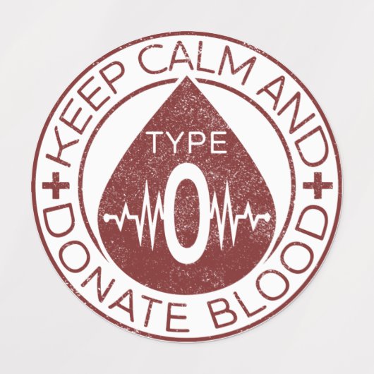 Bloed- en lymfestelsel- aandoeningen labels (Design 1)