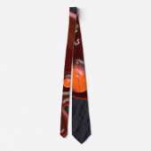 bloed en zwarte veren stropdas (Achterkant)