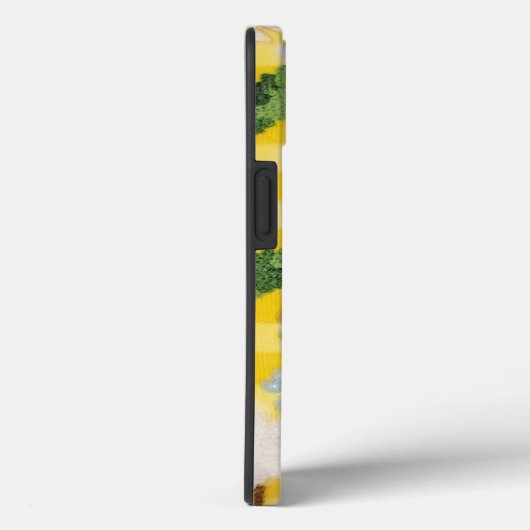 Bloed fluitpatroon op gingham Case-Mate iPhone case (Achterkant / Rechts)