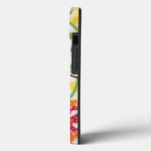 Bloed fluitpatroon op gingham Case-Mate iPhone case (Achterkant / Links)