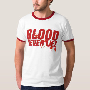 Bloed houdt nooit T-shirt