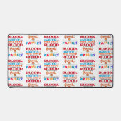 Bloed is dikker dan water maar mazelen bureaumat (Voorkant)