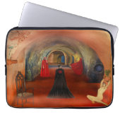 Bloed is leven laptop sleeve (Voorkant)