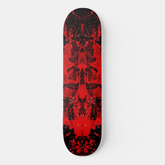 Bloed King Mask of Horror Skateboard (Voorkant)