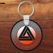 Bloed Oranje Logo sleutelhanger (Voorkant)