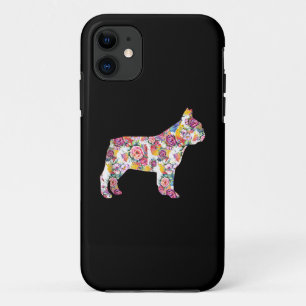 Bloed Pattern Frenchie French Bulldogs Lover Gift iPhone 11 Hoesje