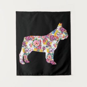 Bloed Pattern Frenchie French Bulldogs Lover Gift Wandkleed