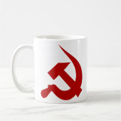 Bloed Red Thick Neo-Hammer & Sickle Mok (Links)