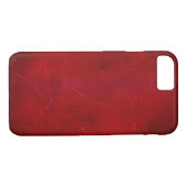 Bloed rode Abstracte textuur met krassen Case-Mate iPhone Case (Achterkant (Horizontaal))