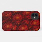 Bloed rode rozen Case-Mate iPhone case (Achterkant (horizontaal))
