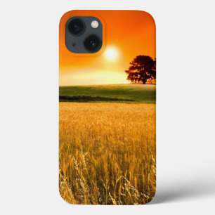 Bloed-rode zonnebank iPhone 13 hoesje