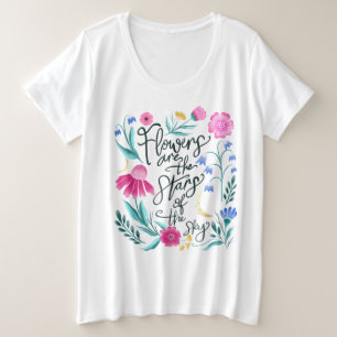 Bloed T Grote Maat T-shirt