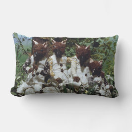 Bloed thee en rode string eiken bewoner kussen