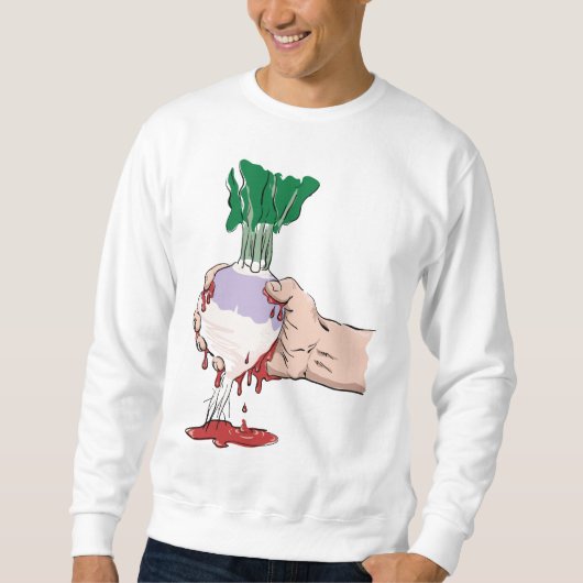 Bloed uit een omwenteling knijpen trui (Voorkant)