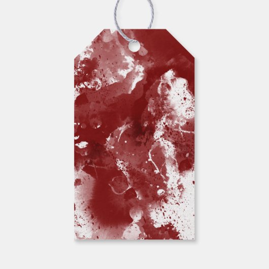 Bloed van mijn vijanden cadeaulabel (Achterkant)