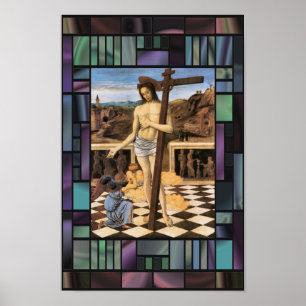 Bloed van Verlosser Bellini Jezus Angel Poster