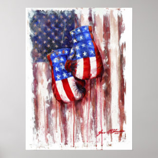 Bloed, wit en blauw (American Boxing Tradition) Poster