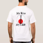 Bloed, zweet en tranen t-shirt (Achterkant)