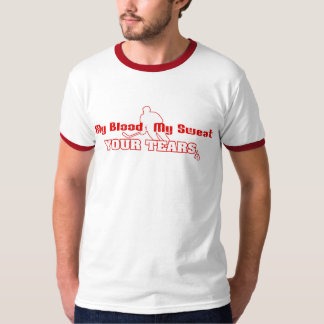 Bloed, zweten, tranen - Hockey T-shirt