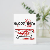 Bloedbad Briefkaart (Staand voorkant)